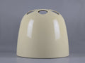 Front view of a cream-colored Artemide Dedalo umbrella stand designed by Emma Gismondi Schweinberger.