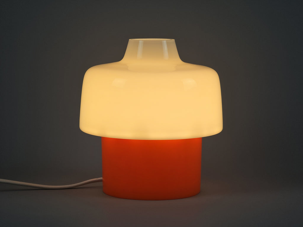 space age design scandinavian mushroom bedside lamp