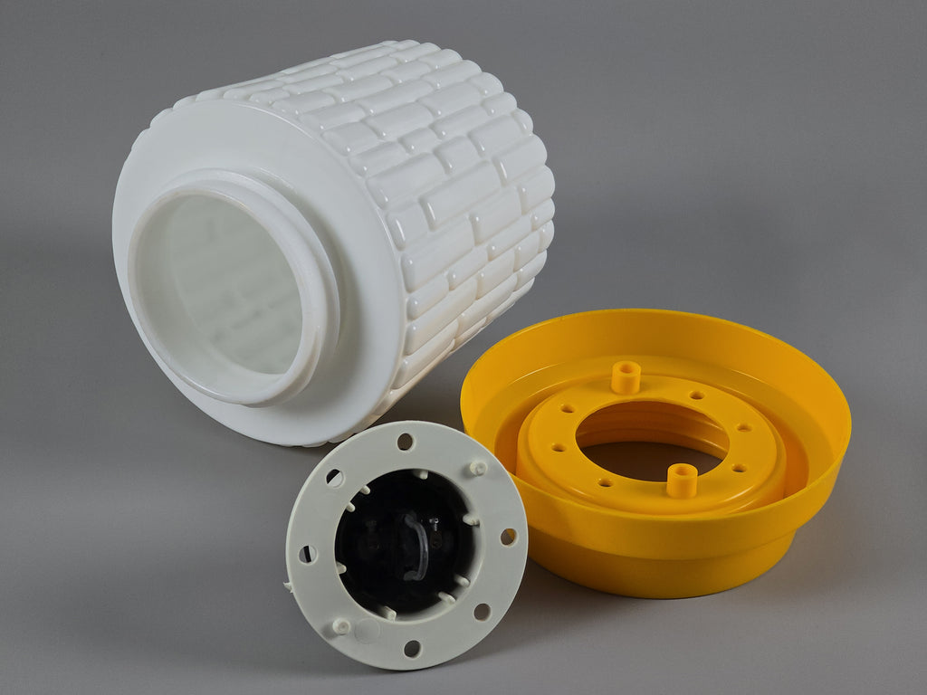 detail close of of mcm light components